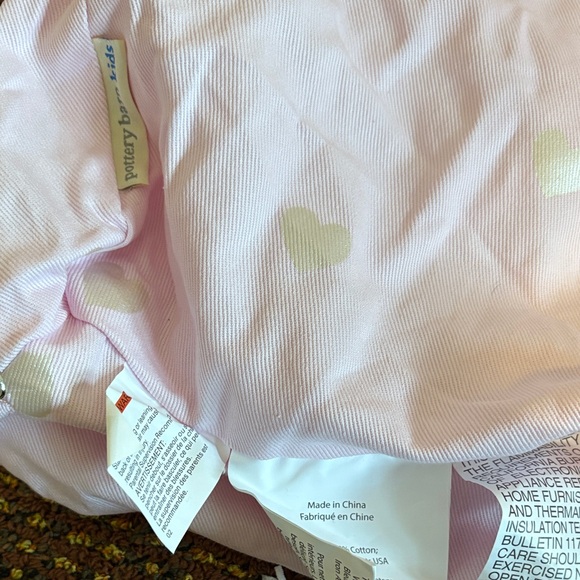 PB kids Heart Patterned Anywhere chair cover New! Please Read Description! - Picture 2 of 4